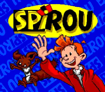 Spirou (Europe) (En,Fr,De,Es) screen shot title